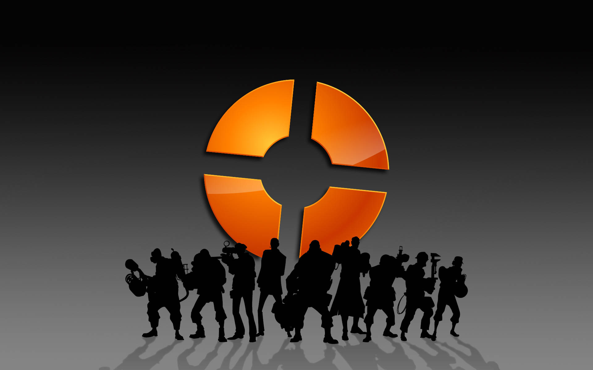 Official Logo Of Team Fortress 2 (tf2) Background