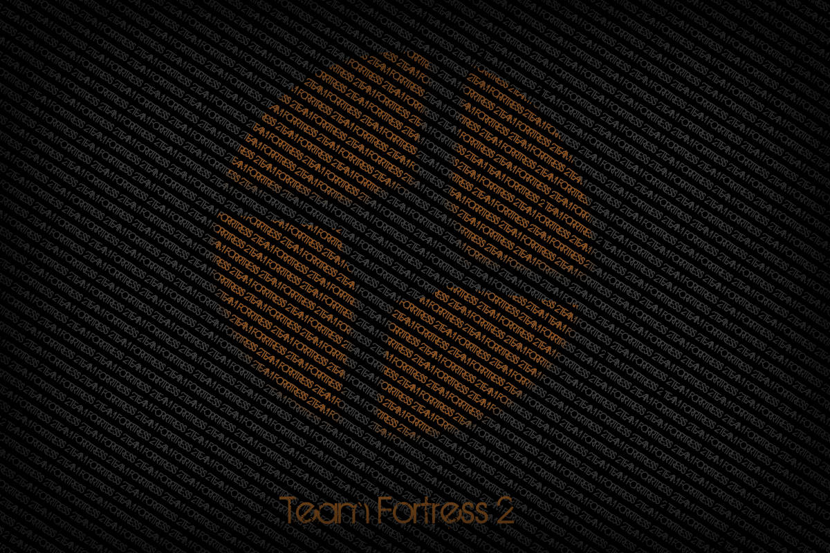 Official Logo Of The Classic, Team-based Shooter Game - Team Fortress 2. Background