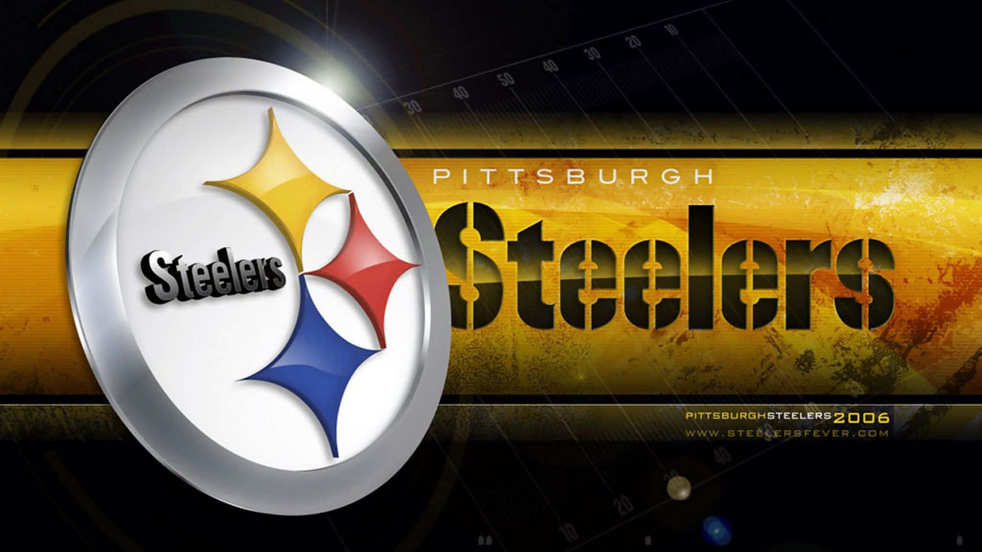 Official Logo Of The Pittsburgh Steelers Background