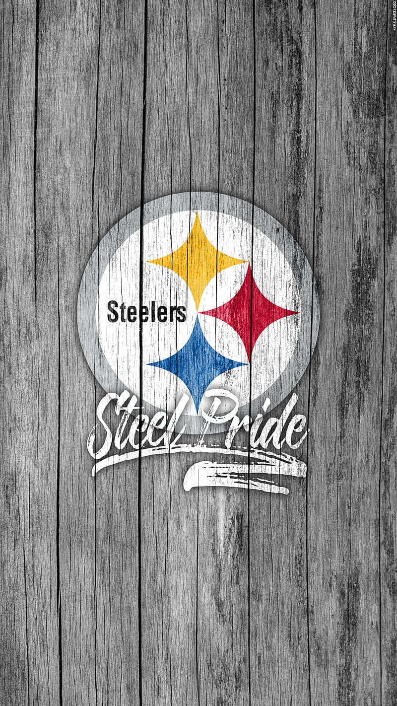 Official Logo Of The Pittsburgh Steelers Nfl Franchise Background