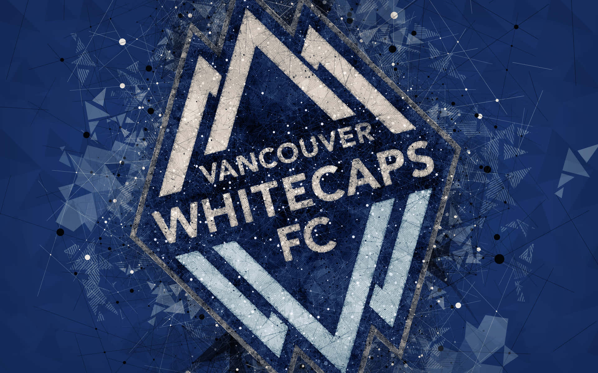 Official Logo Of Vancouver Whitecaps Fc Background