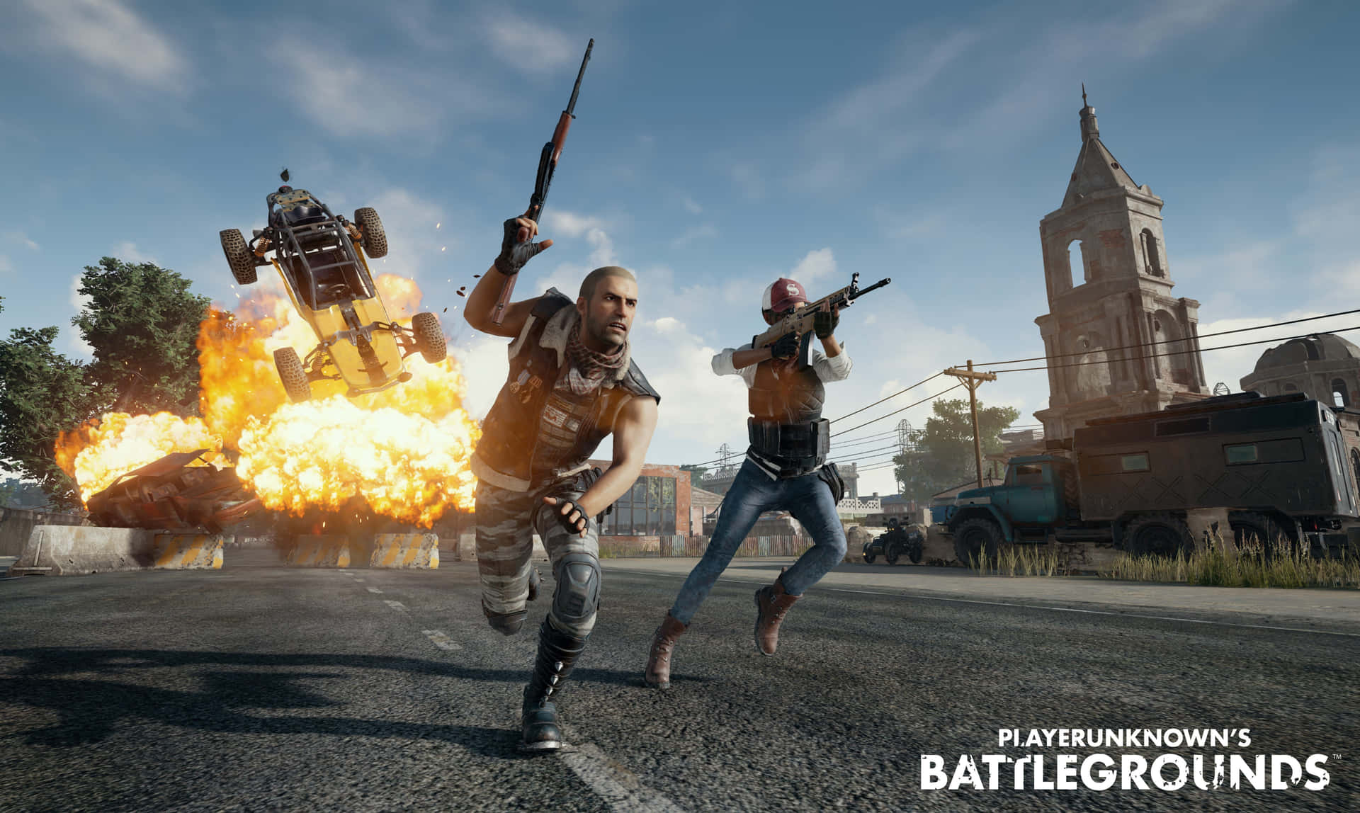Official Playerunknowns Battlegrounds Logo Background