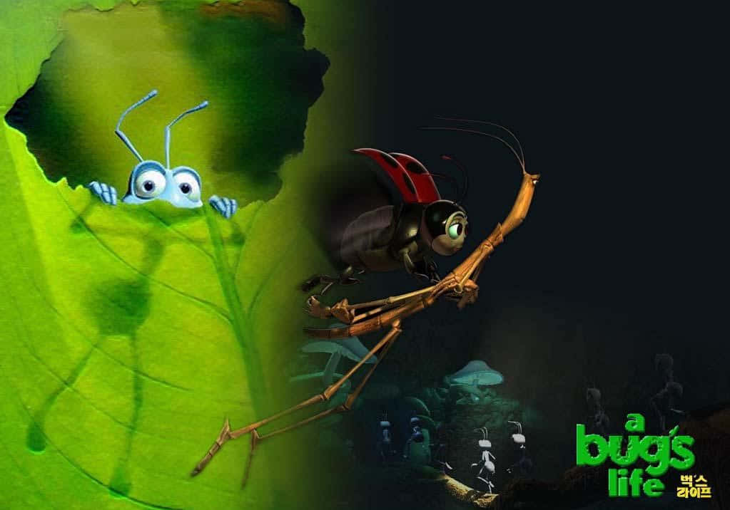 Official Poster A Bugs Life Background