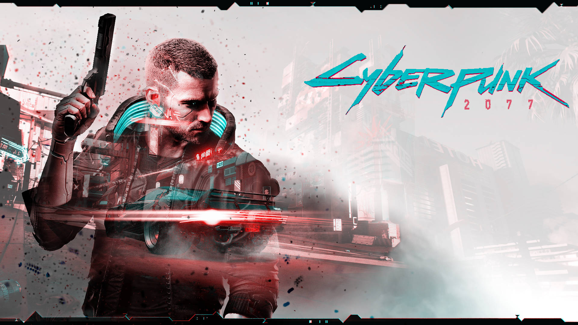 Official Poster For Cyberpunk Desktop Background