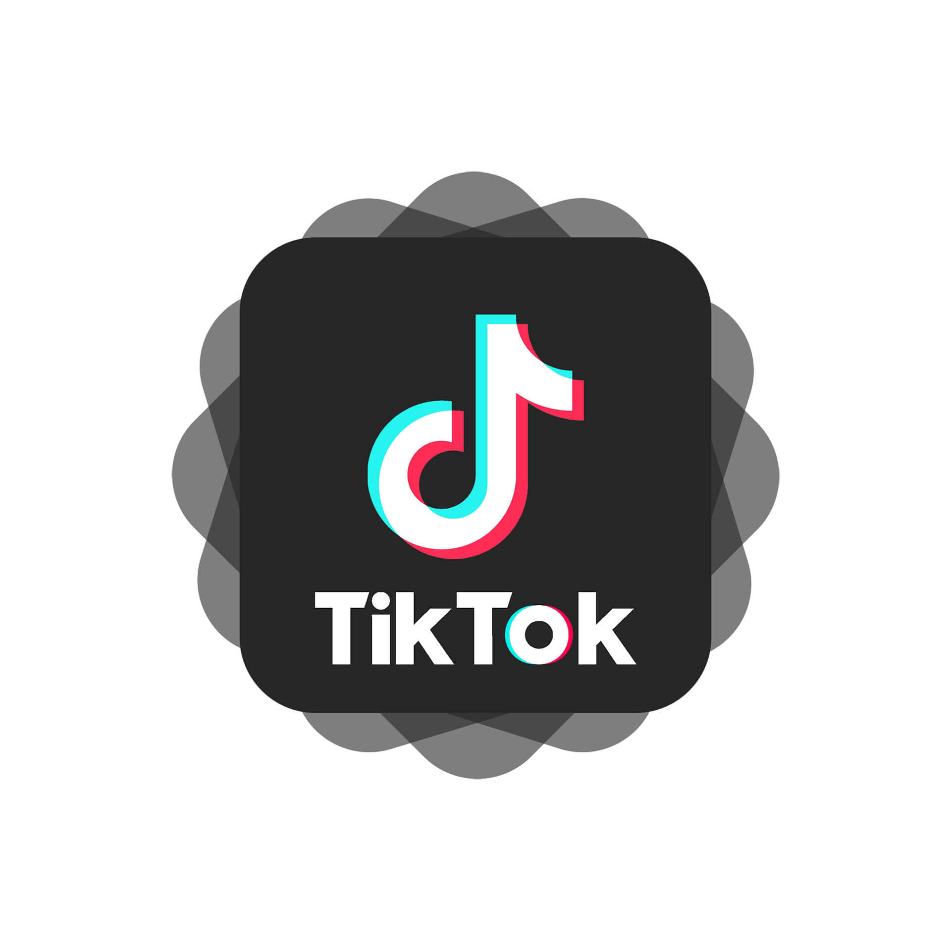 Official Tiktok Logo Background
