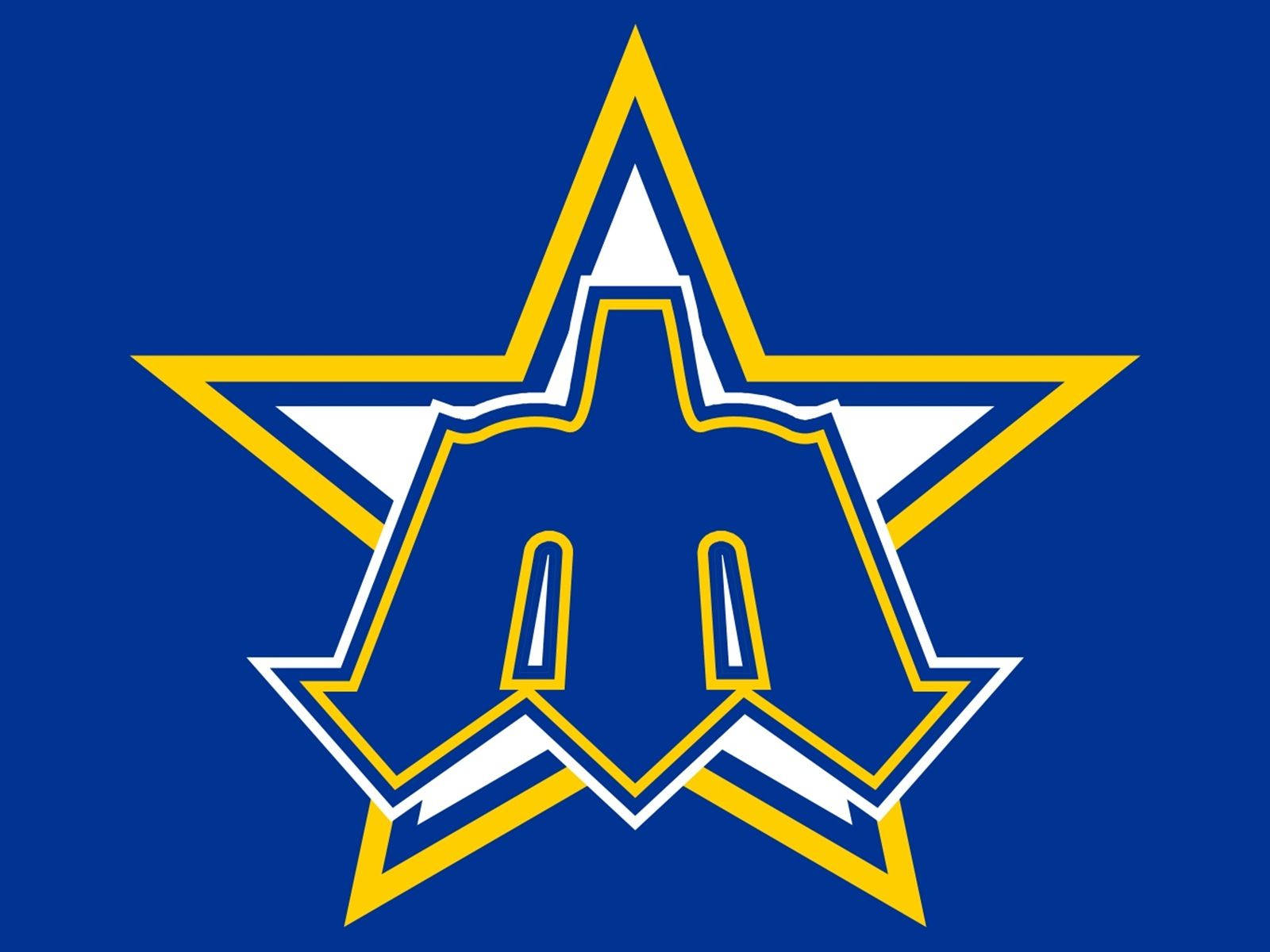 Official Trident Logo Of The Seattle Mariners Background