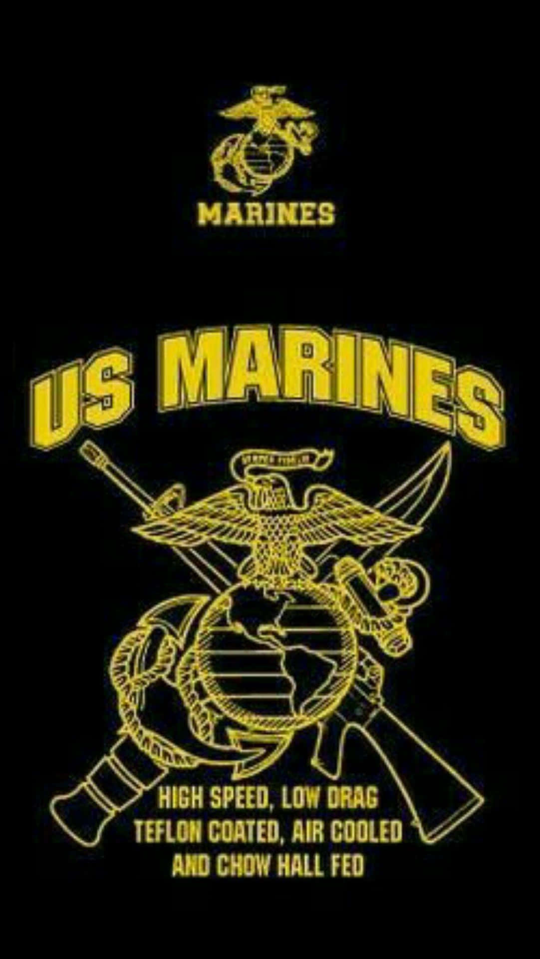 Official United States Marine Corps Logo Background