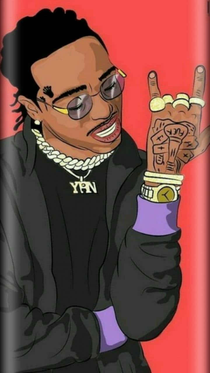 Offset Cartoon Migos Rapper Group
