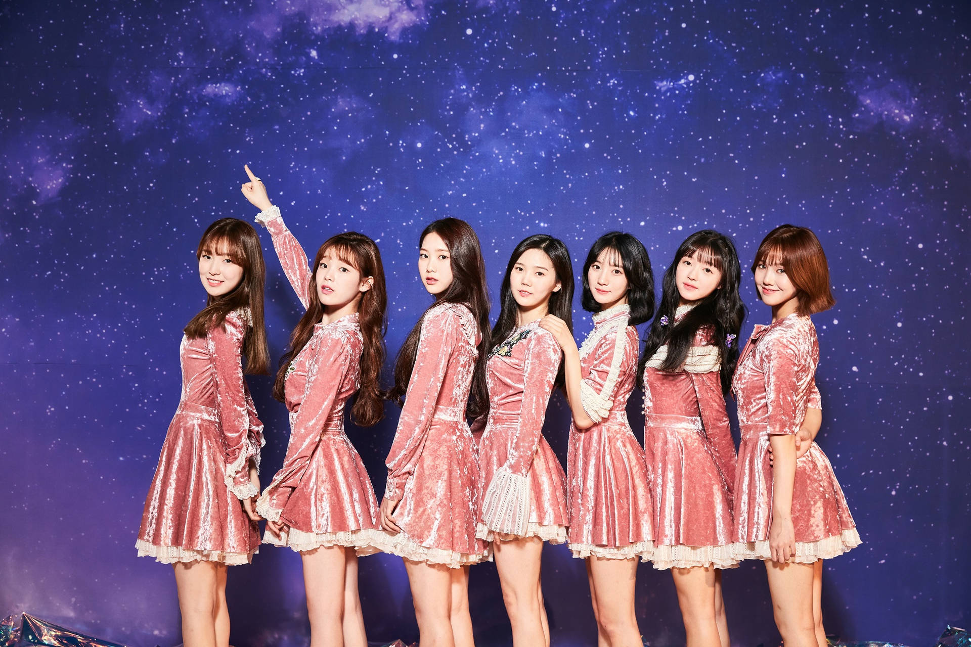 Oh My Girl The Fifth Season Background