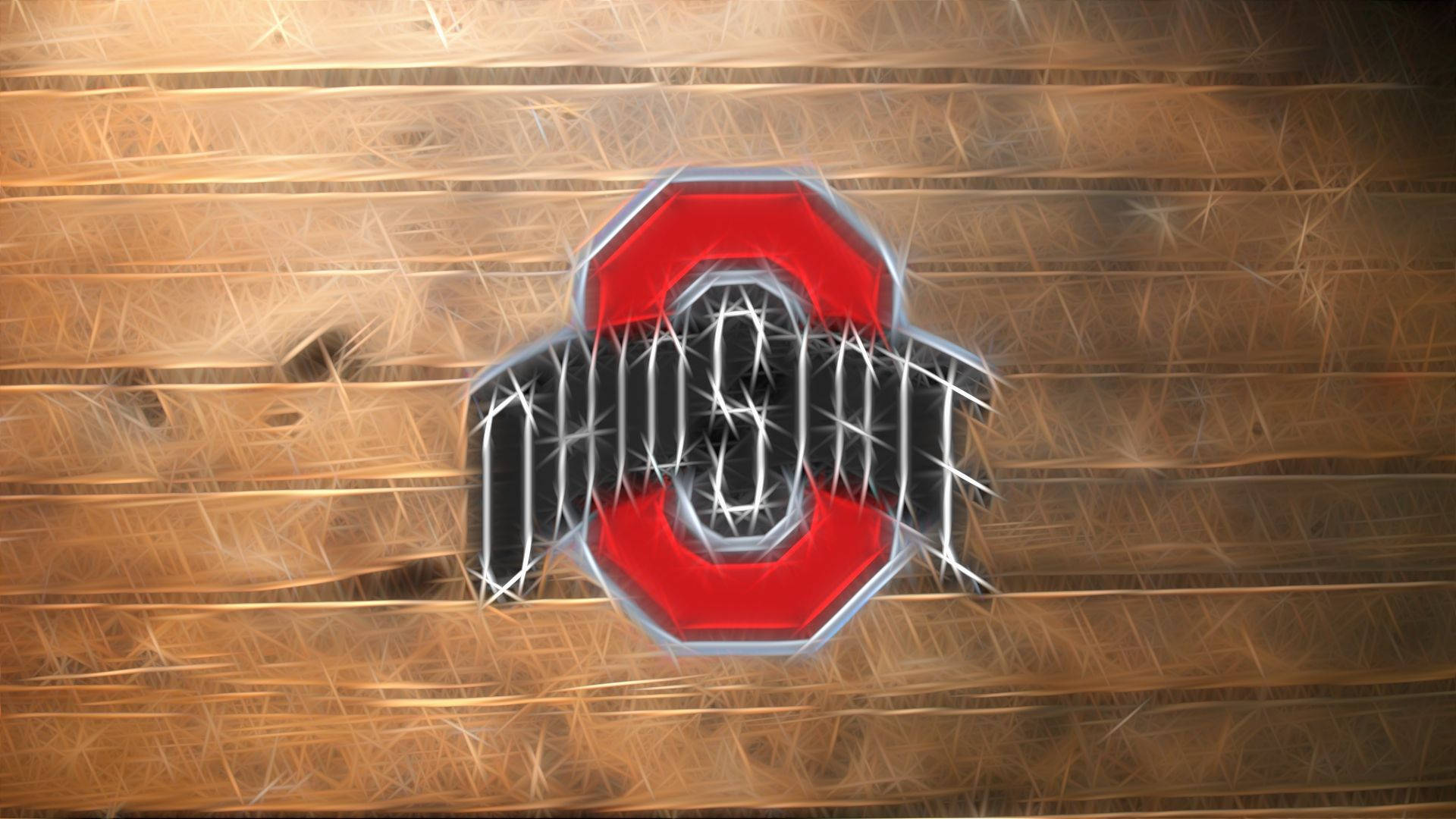 Ohio State Buckeyes Digital Artwork Background