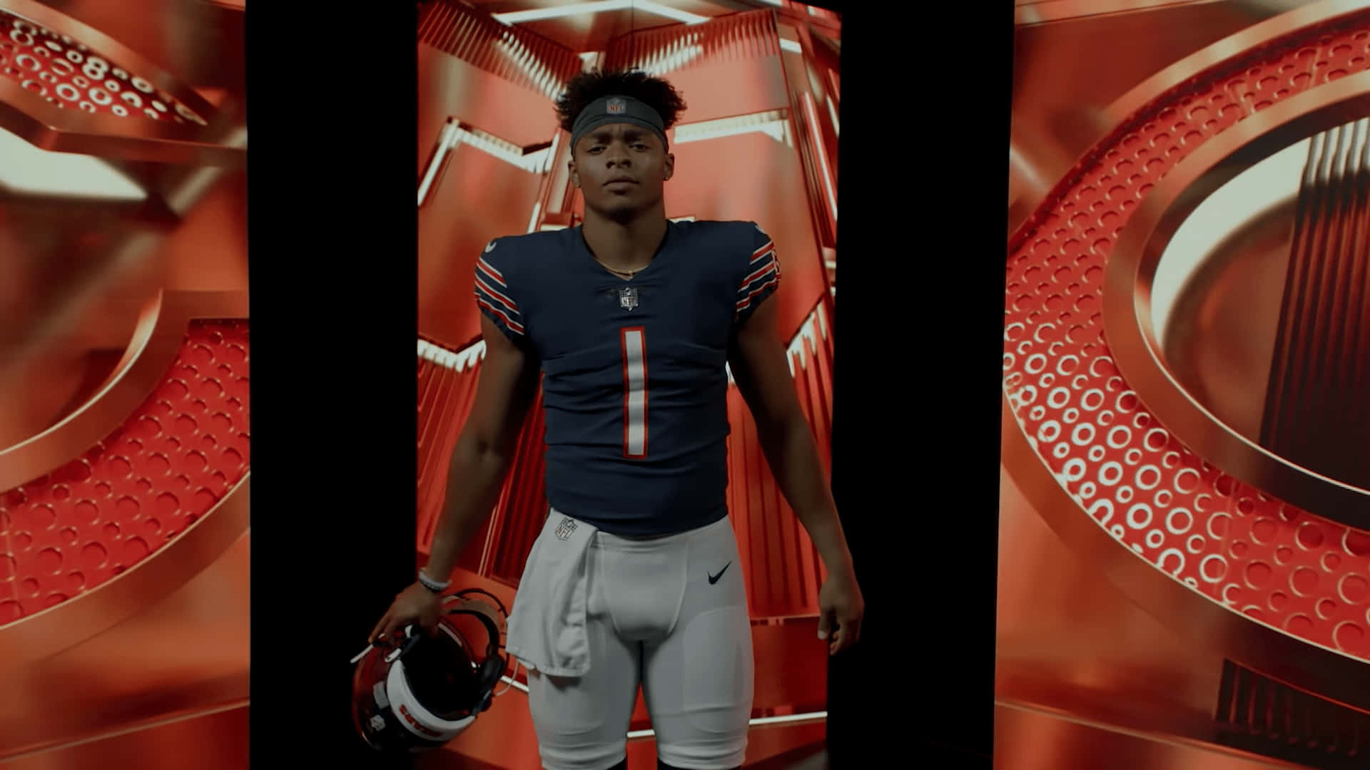 Ohio State Buckeyes Jr. Qb Justin Fields Background