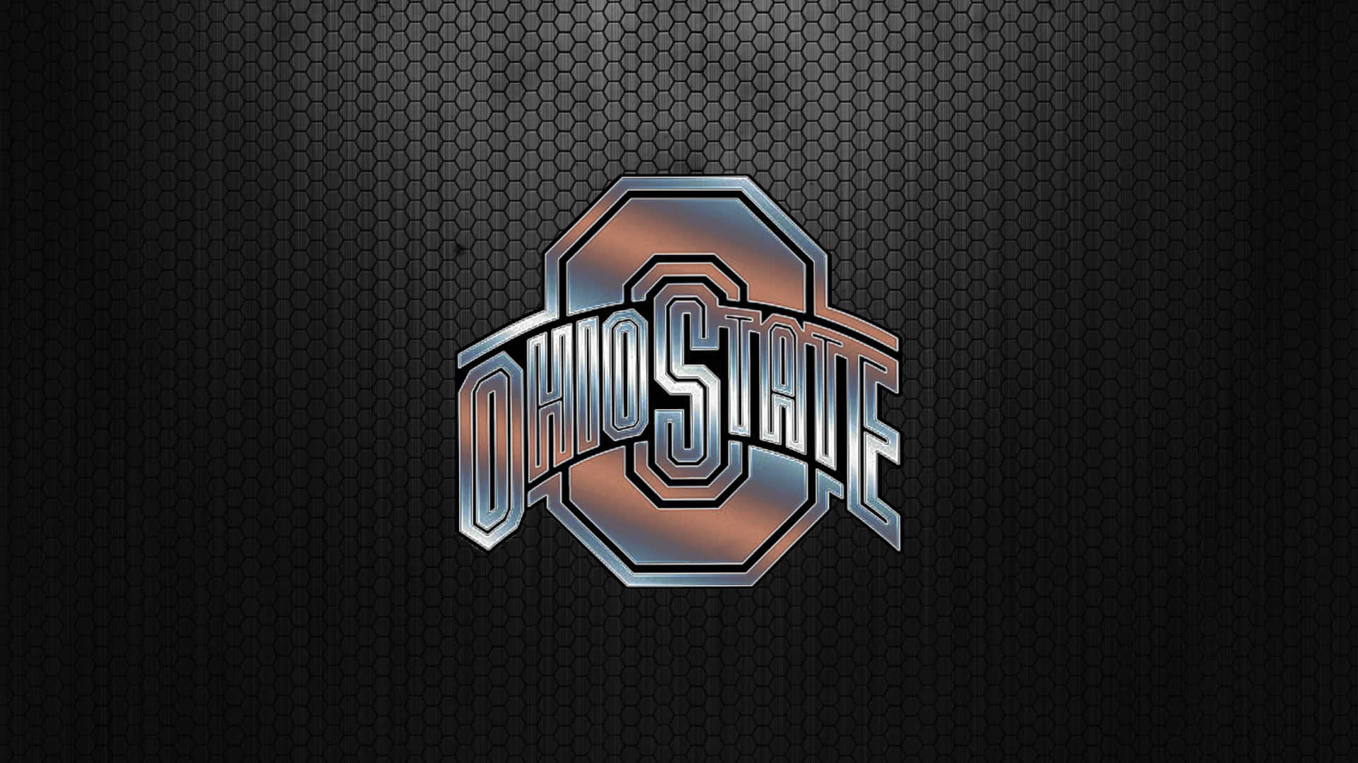 Ohio State Logo On A Black Background Background