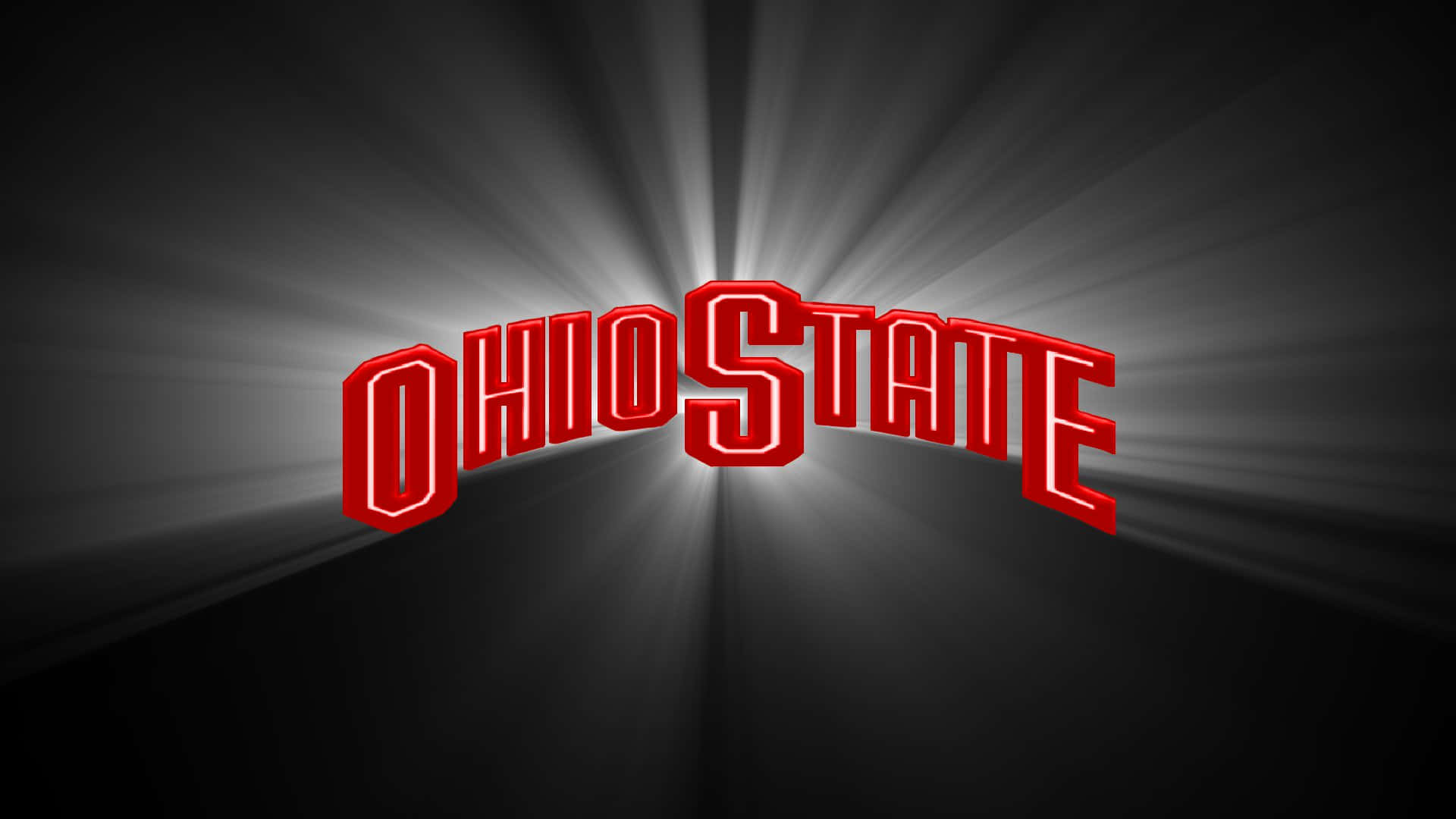 Ohio State Logo On A Black Background Background