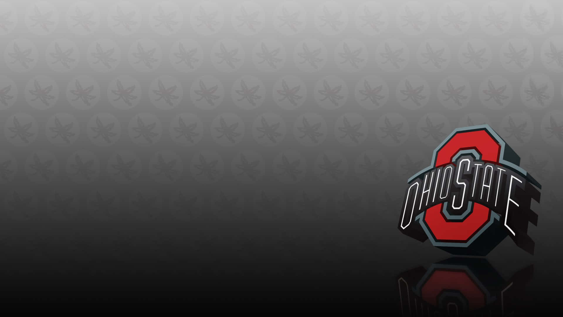 Ohio State Logo With A Slight Tilt Background