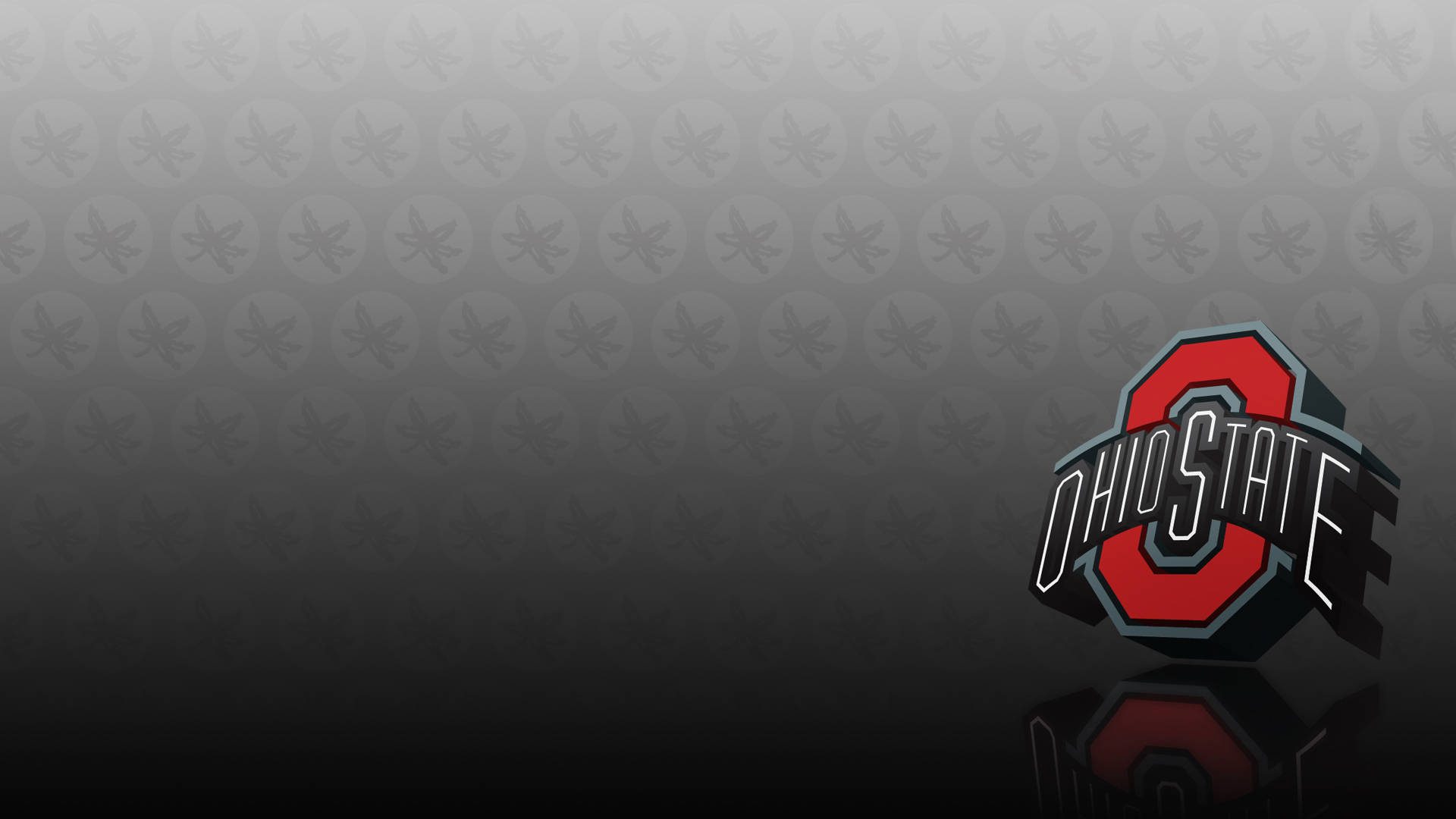 Ohio State University 3d Gray Background