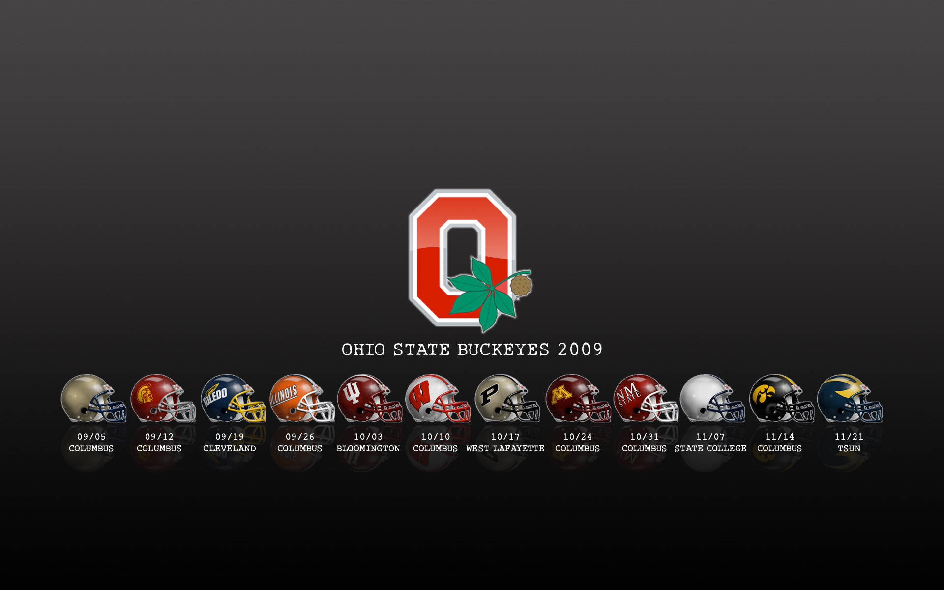 Ohio State University Buckeyes 2009