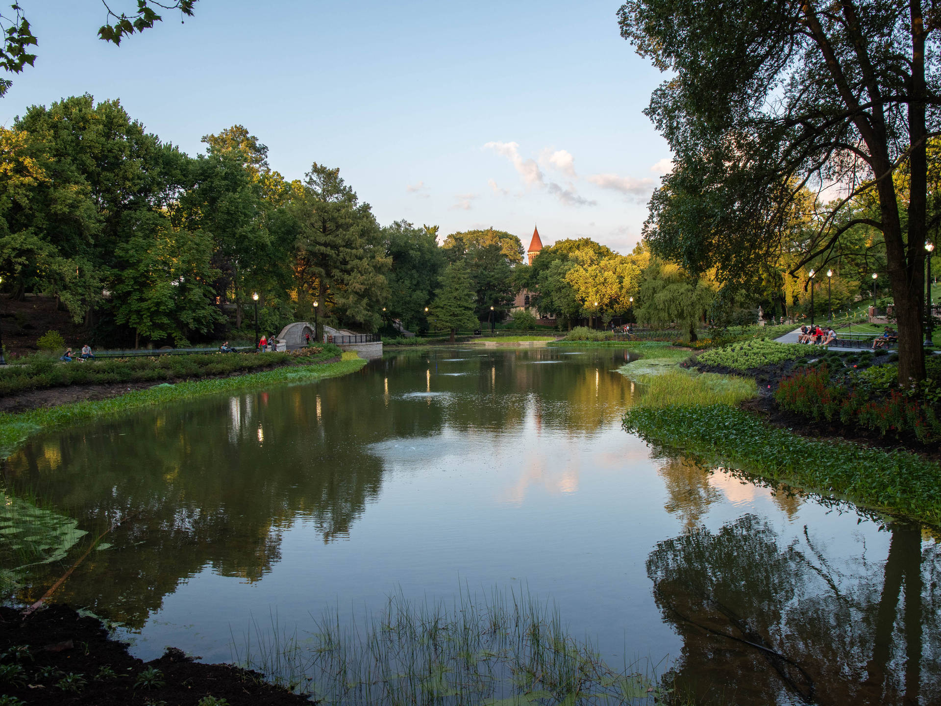 Ohio State University Mirror Lake