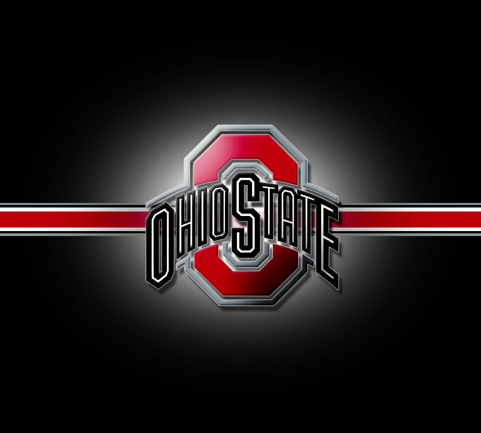 Ohio State University Red Ribbon Black