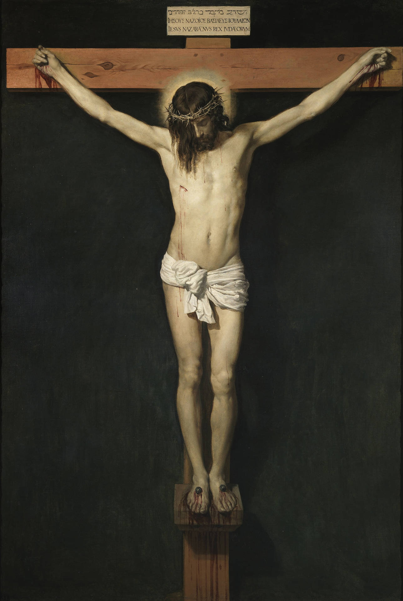 Oil Painting Jesus Christ Background