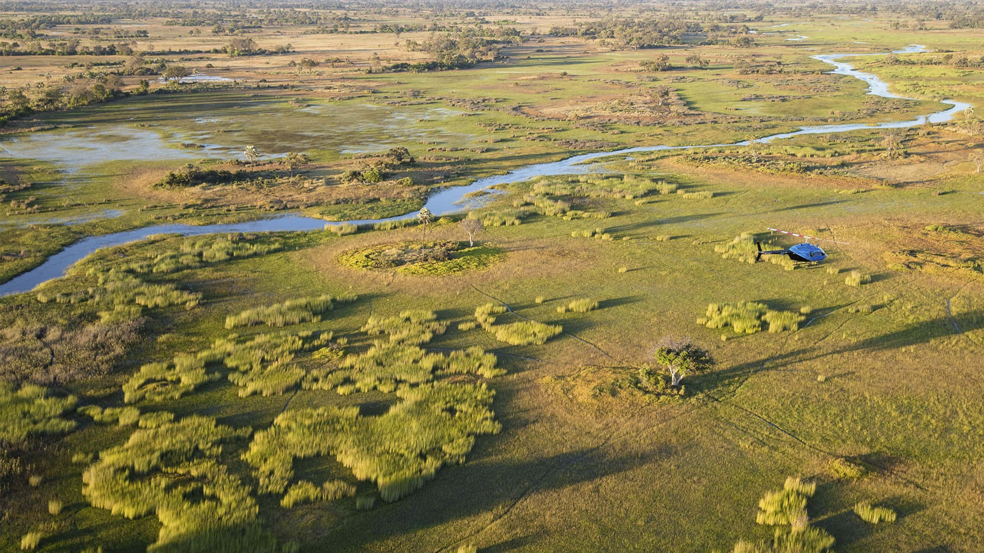 Okavango Delta From Above