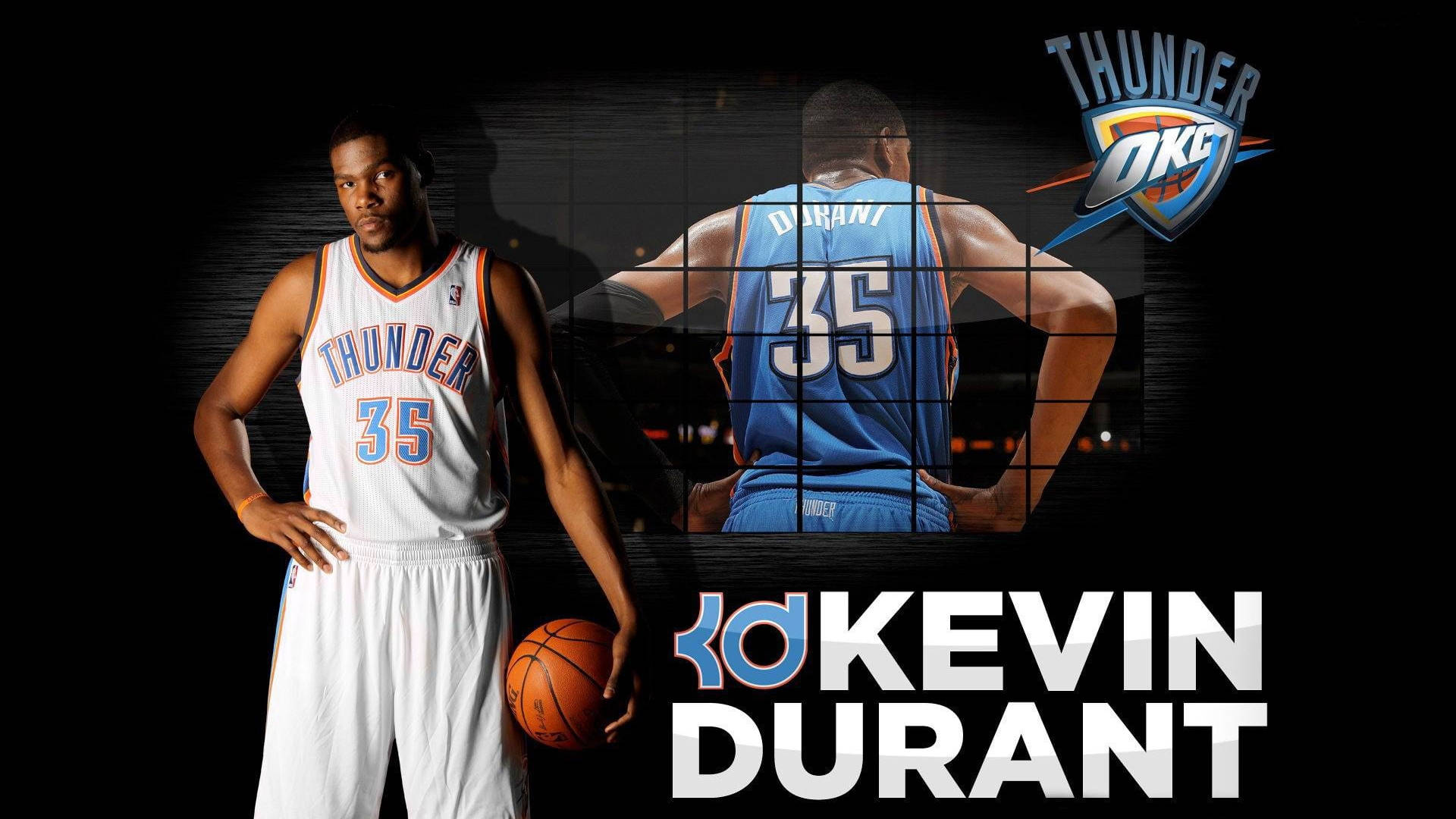 Okc Thunder Kevin Durant Cool Background