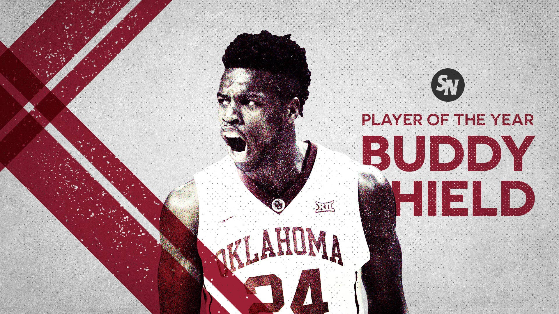 Oklahoma Buddy Hield Digital Cover Background