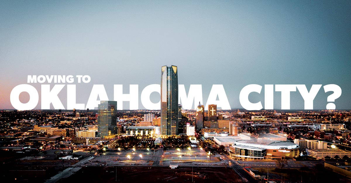 Oklahoma City Aesthetic Cityscape Background