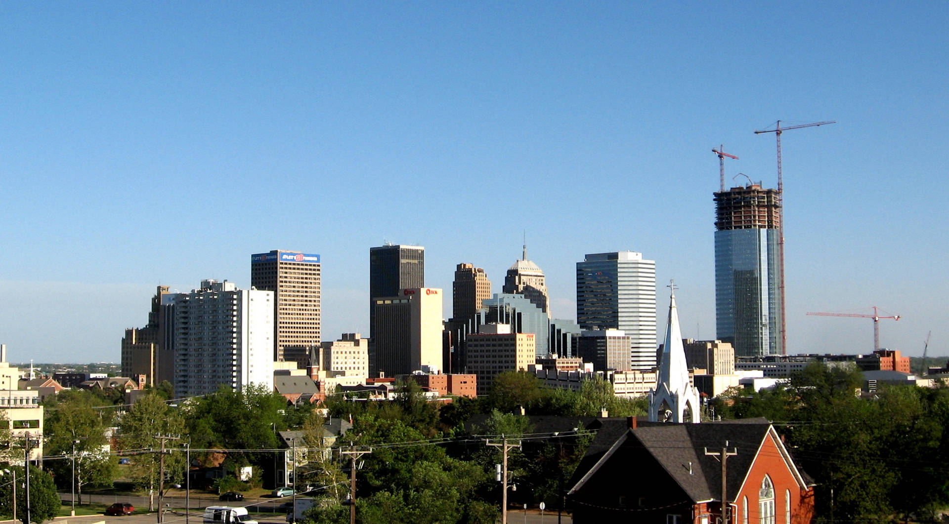 Oklahoma City Skyline In The Daytime