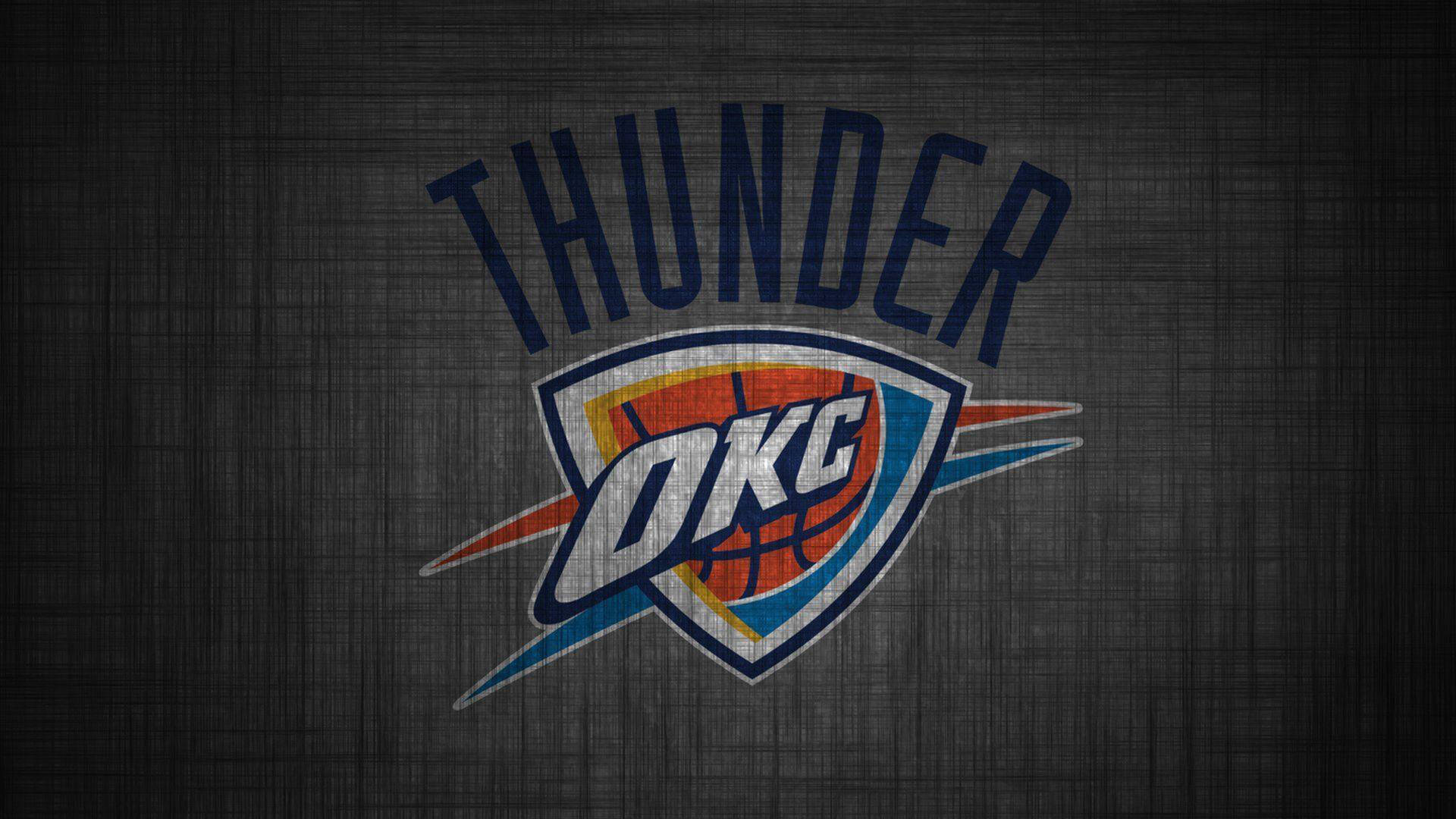 Oklahoma City Thunder Graph Art Background