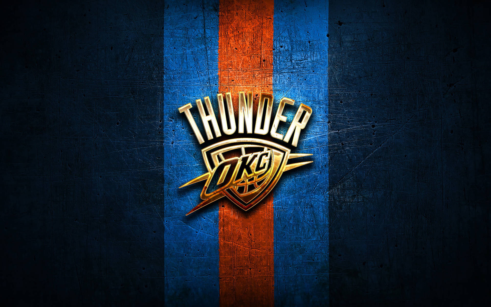 Oklahoma City Thunder Vertical Design Background