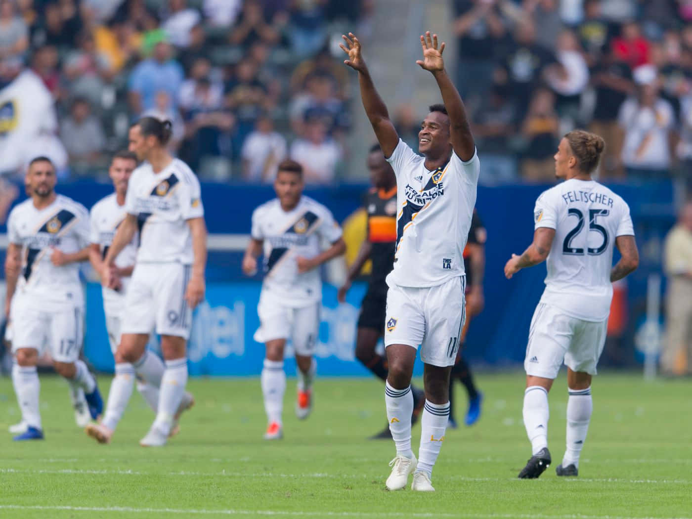 Ola Kamara Los Angeles Galaxy Vs. Houston Dynamo