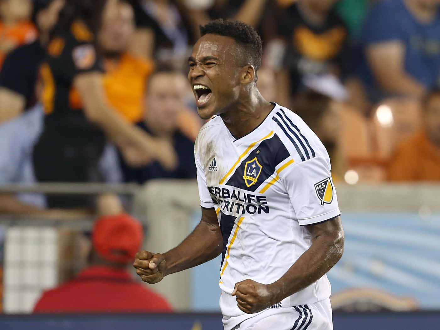 Ola Kamara Los Angeles Galaxy Vs. Real Salt Lake Background
