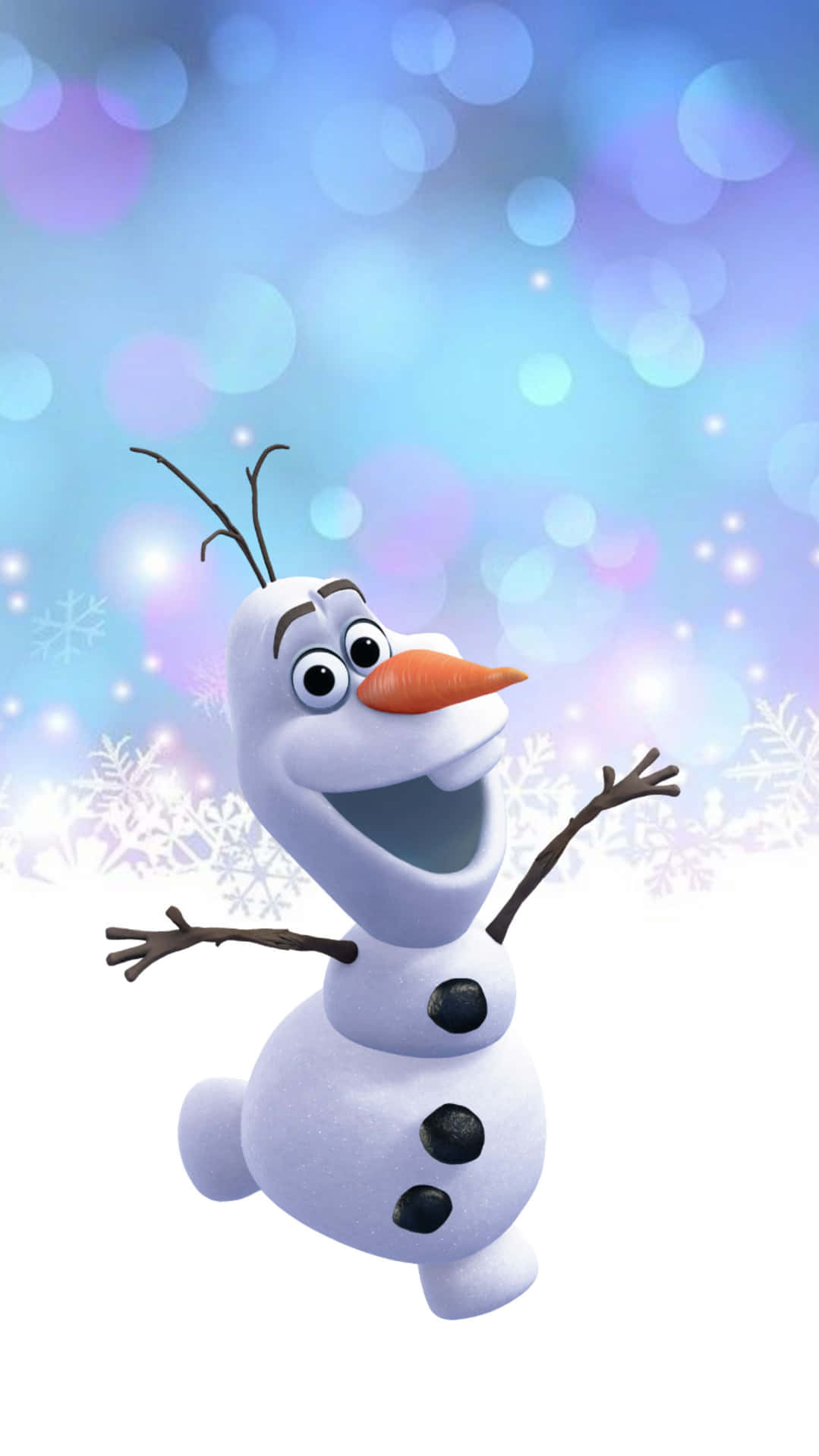 Olaf, Disney's Beloved Snowman, Is Ready To Make You Smile! Background