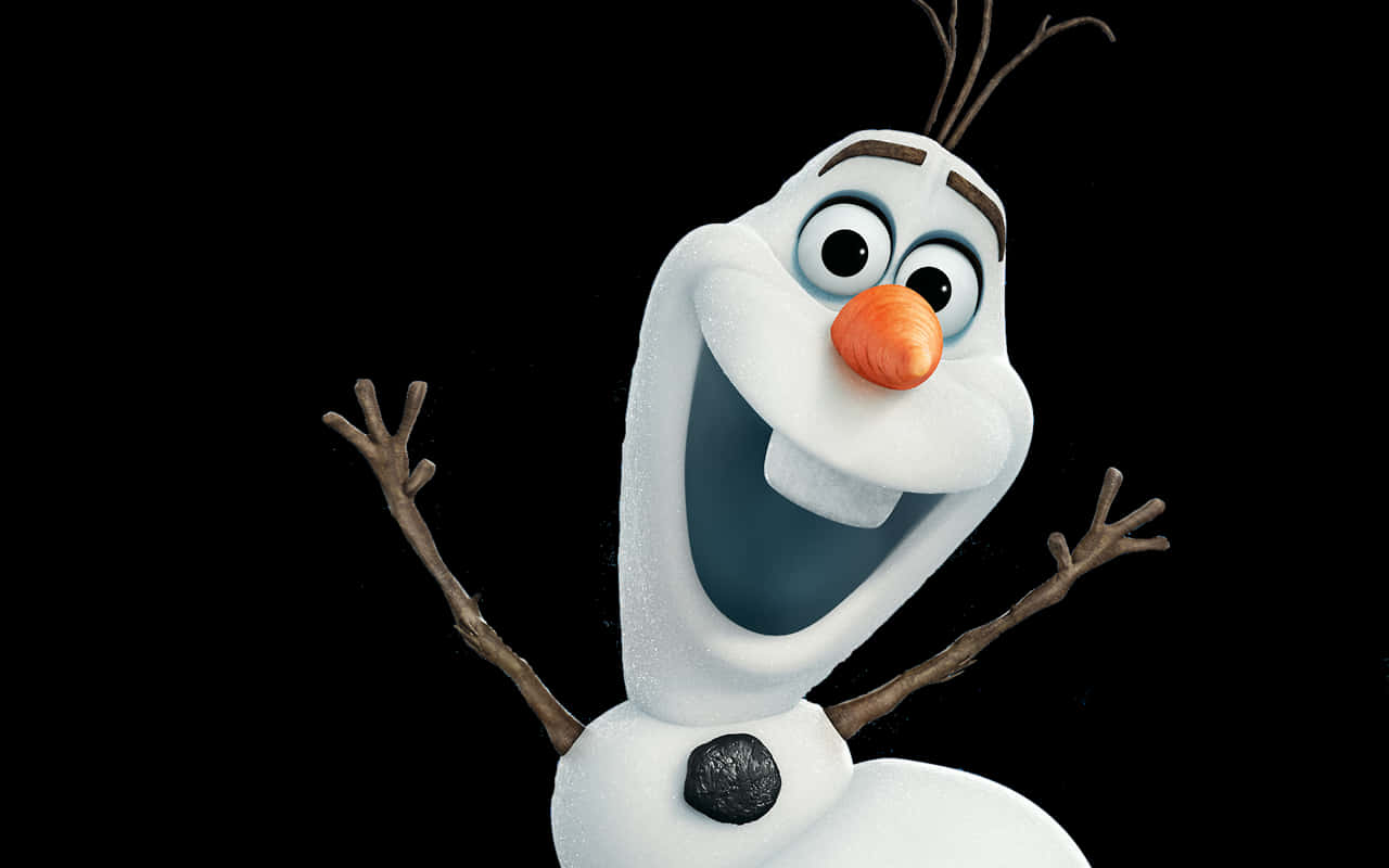 Olaf The Snowman Loves Warm Hugs! Background