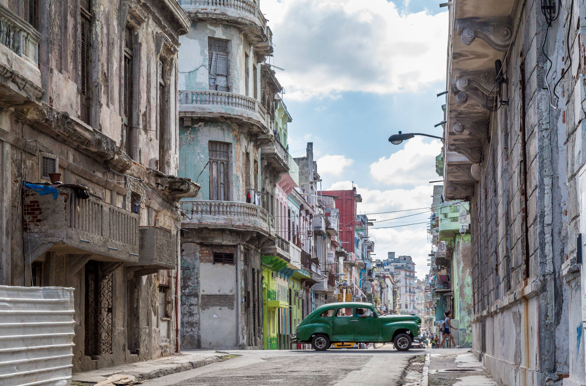 Old City In Cuba