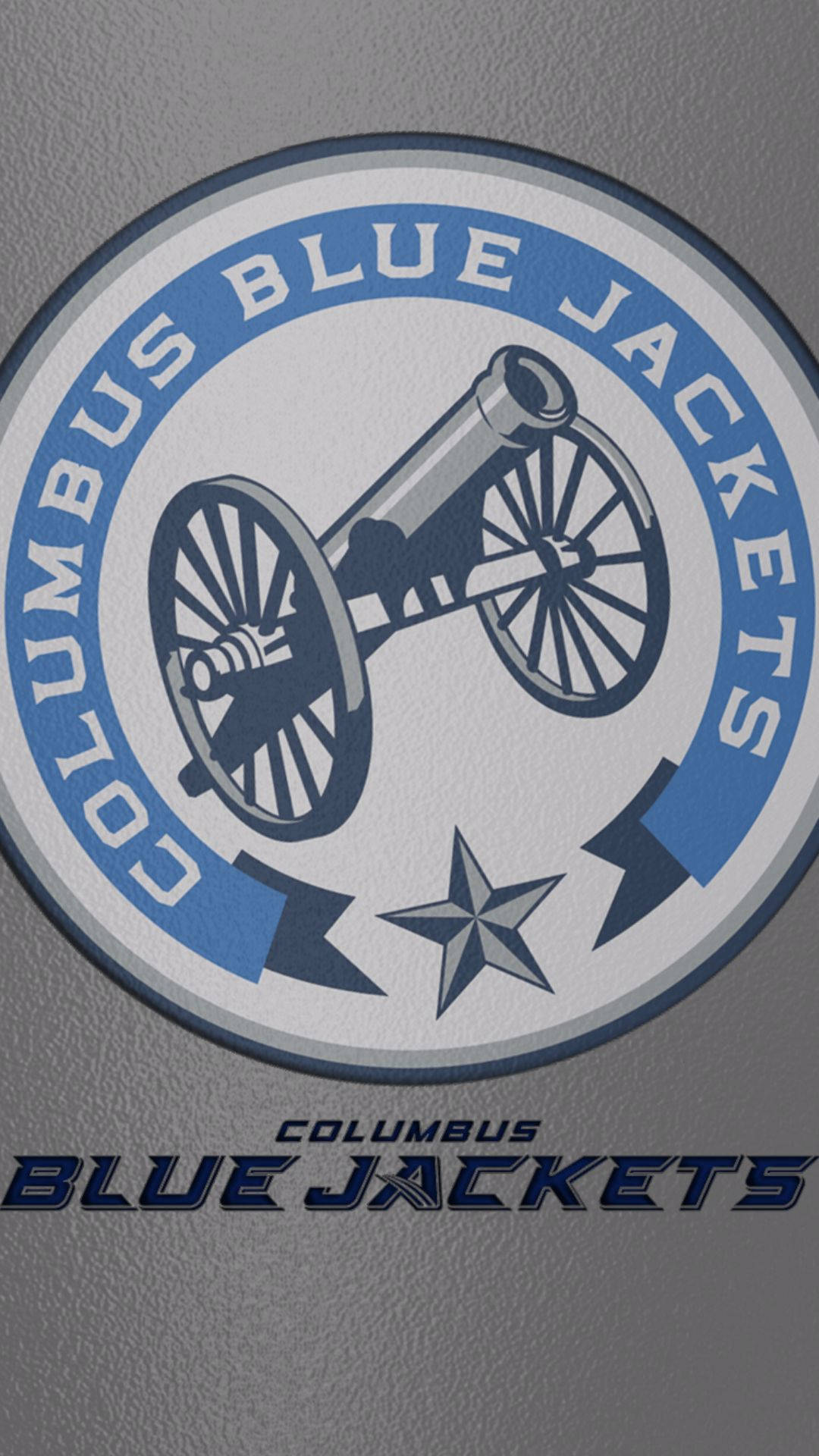 Old Columbus Blue Jacket Logo Background
