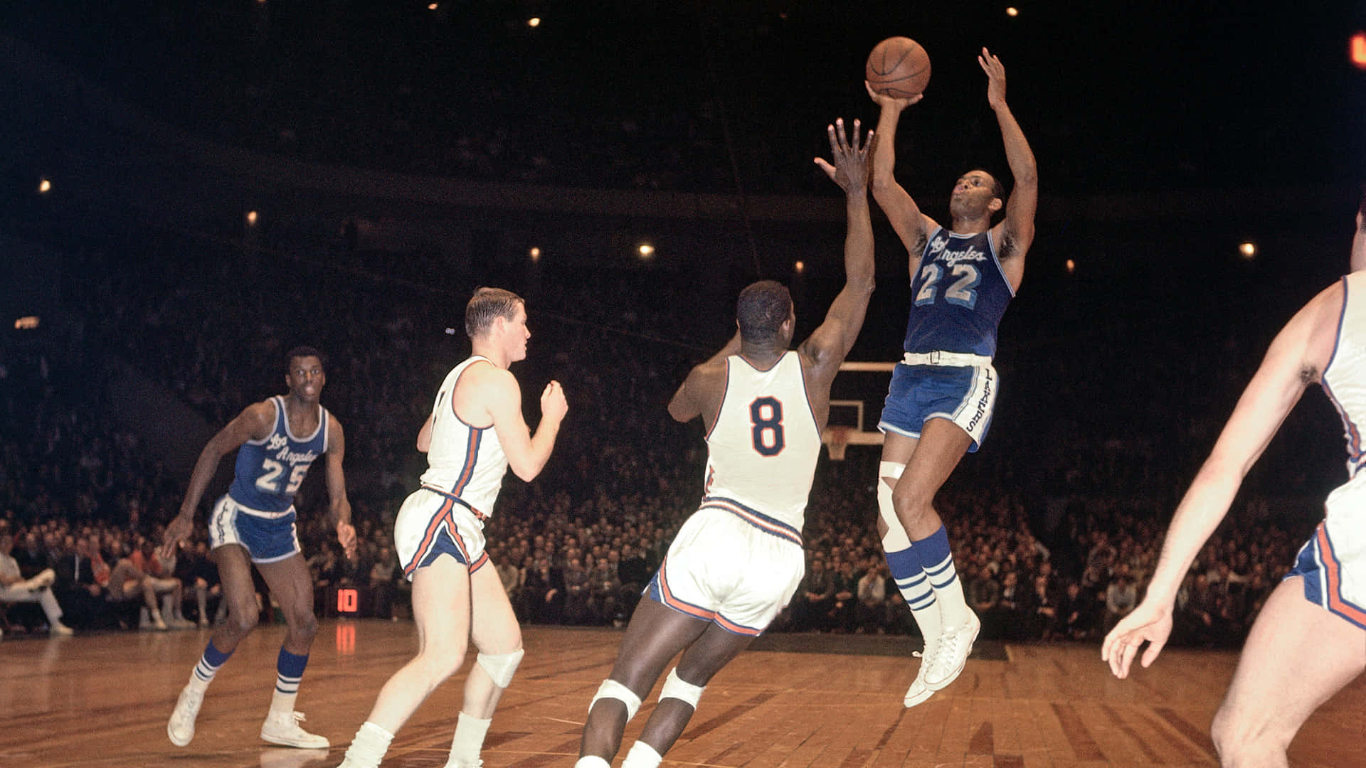 Old Days Elgin Baylor Background