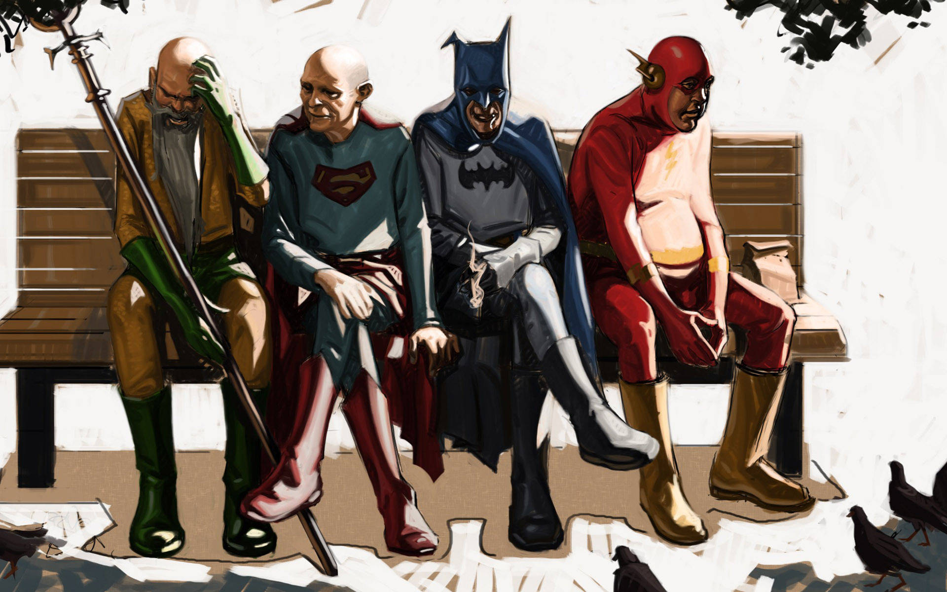 Old Dc Superheroes