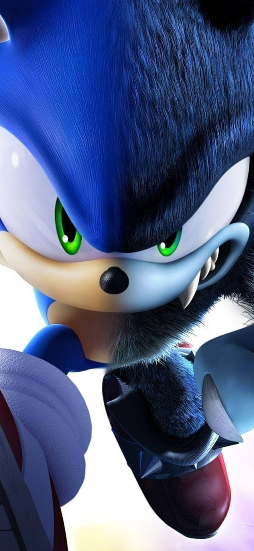 Old Design Of Sonic The Hedgehog Background