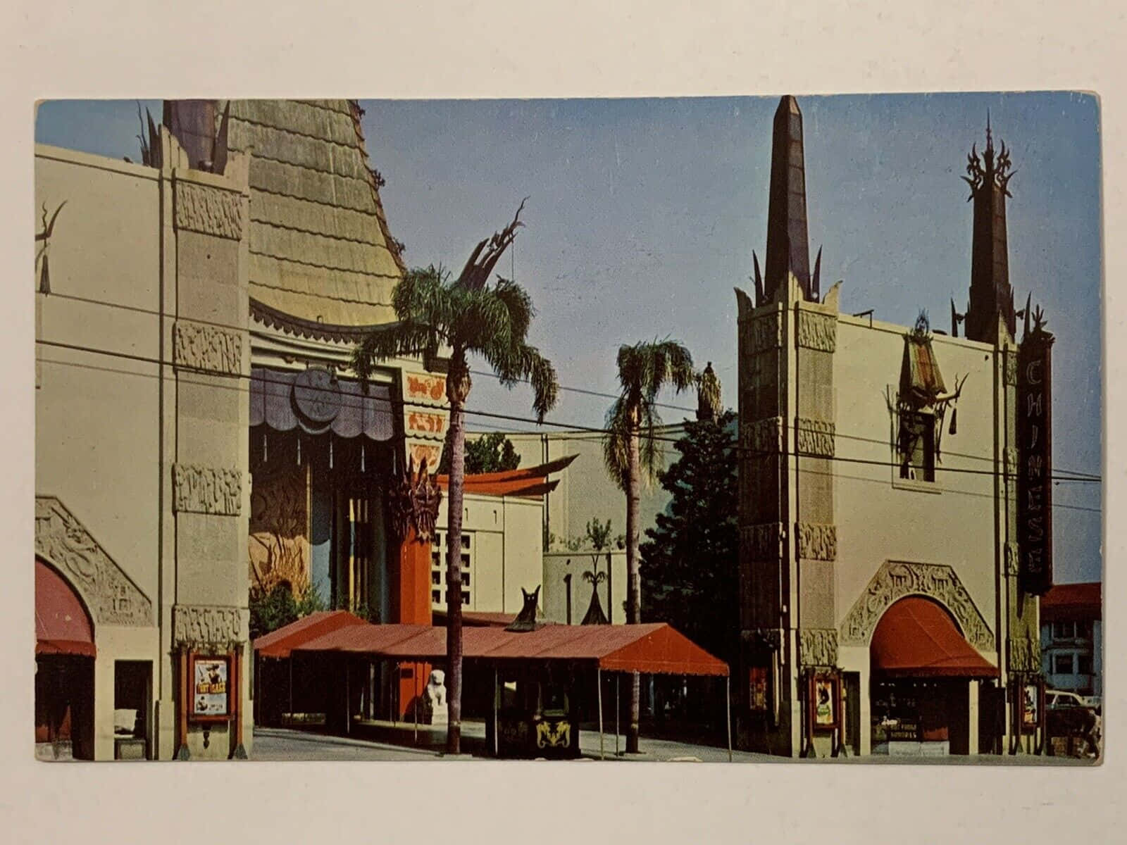 Old Graumans Chinese Theatre Background