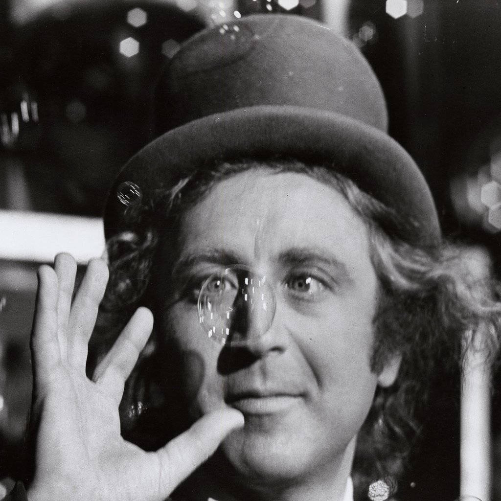 Old Hollywood Gene Wilder Willy Wonka Background