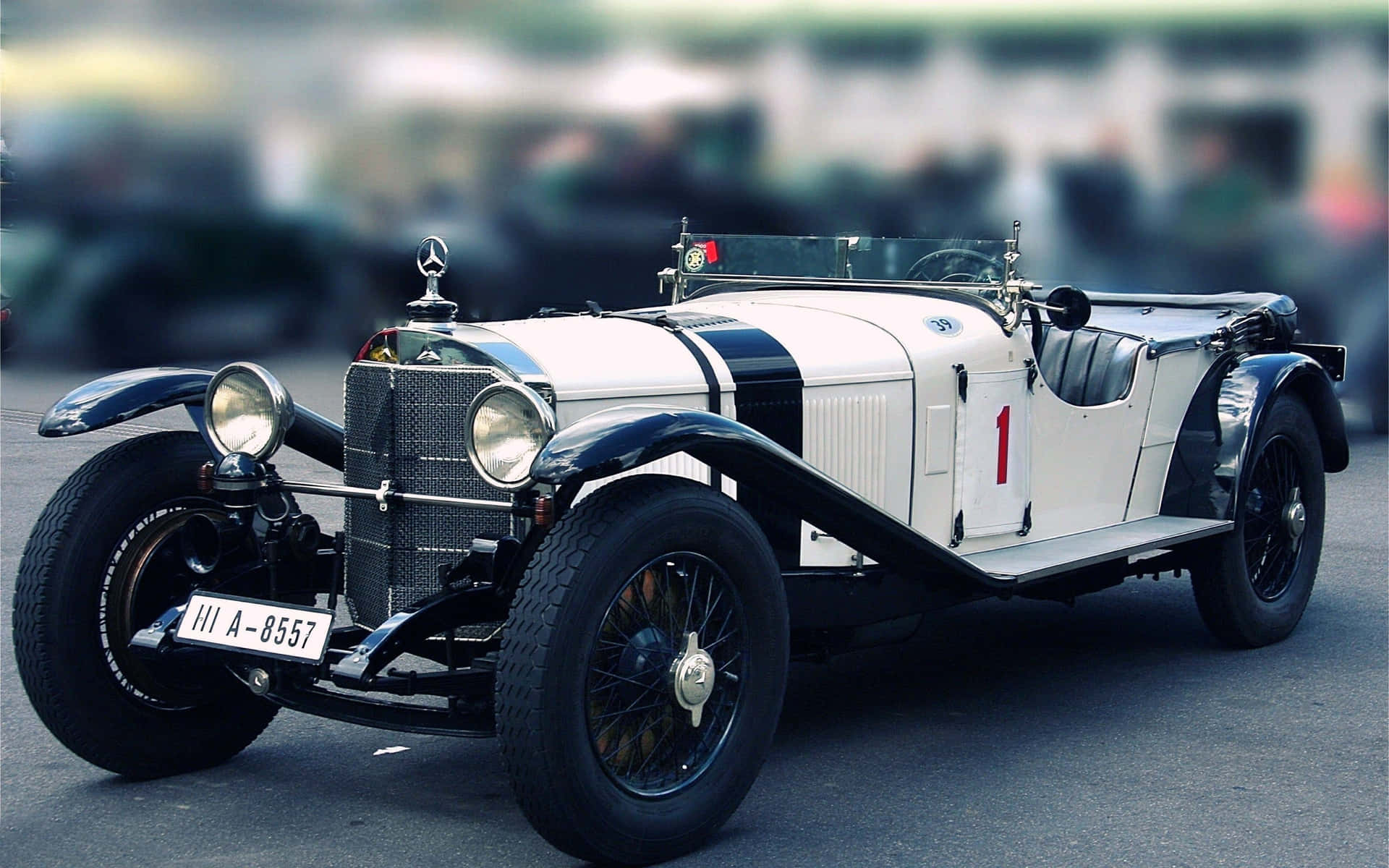 Old Mercedes German Automobile Roadster