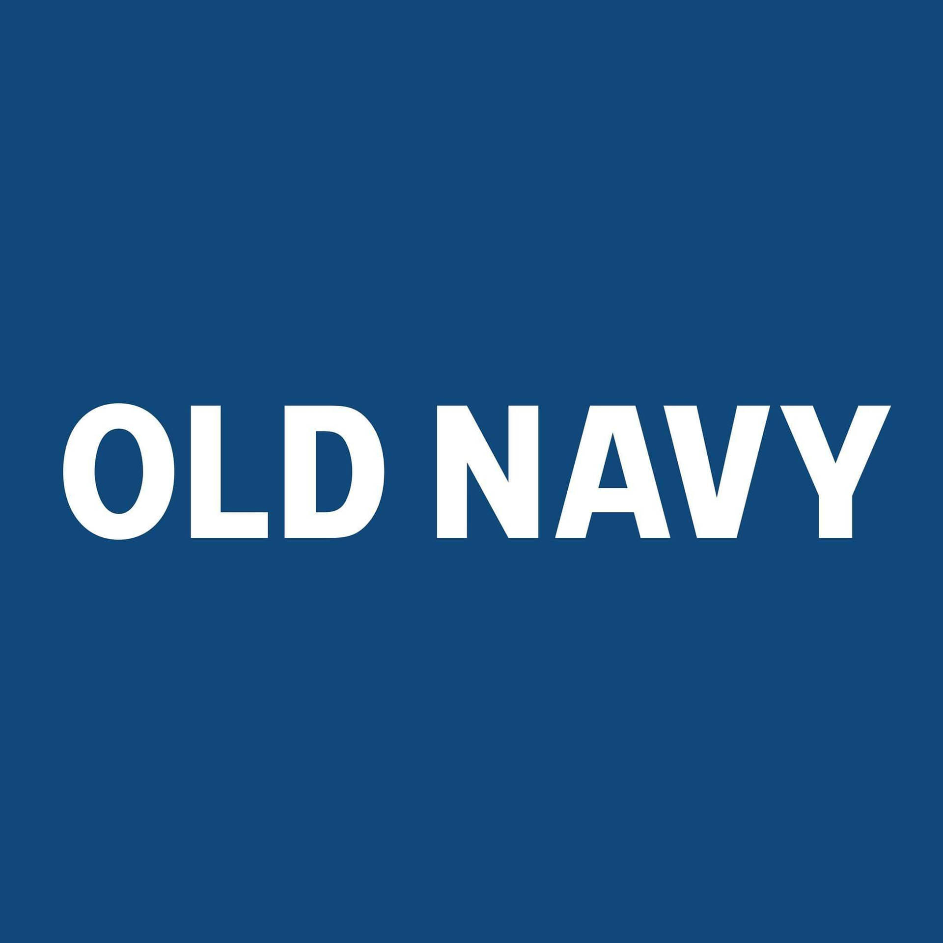Old Navy Logo Blue Background Background