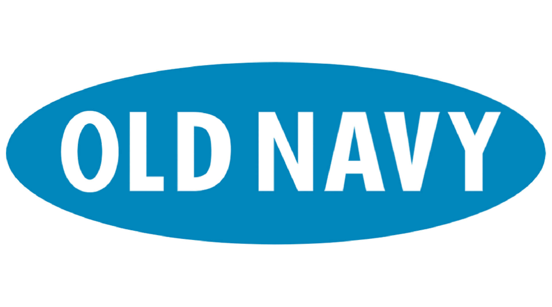 Old Navy's Striking Cerulean Blue Logo Background