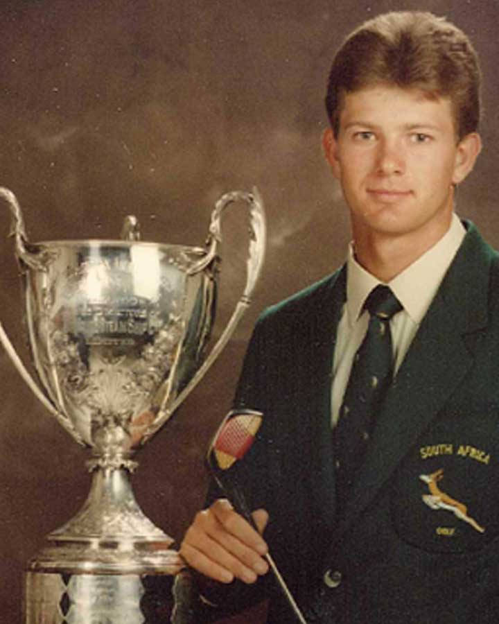 Old Photo Of Young Retief Goosen