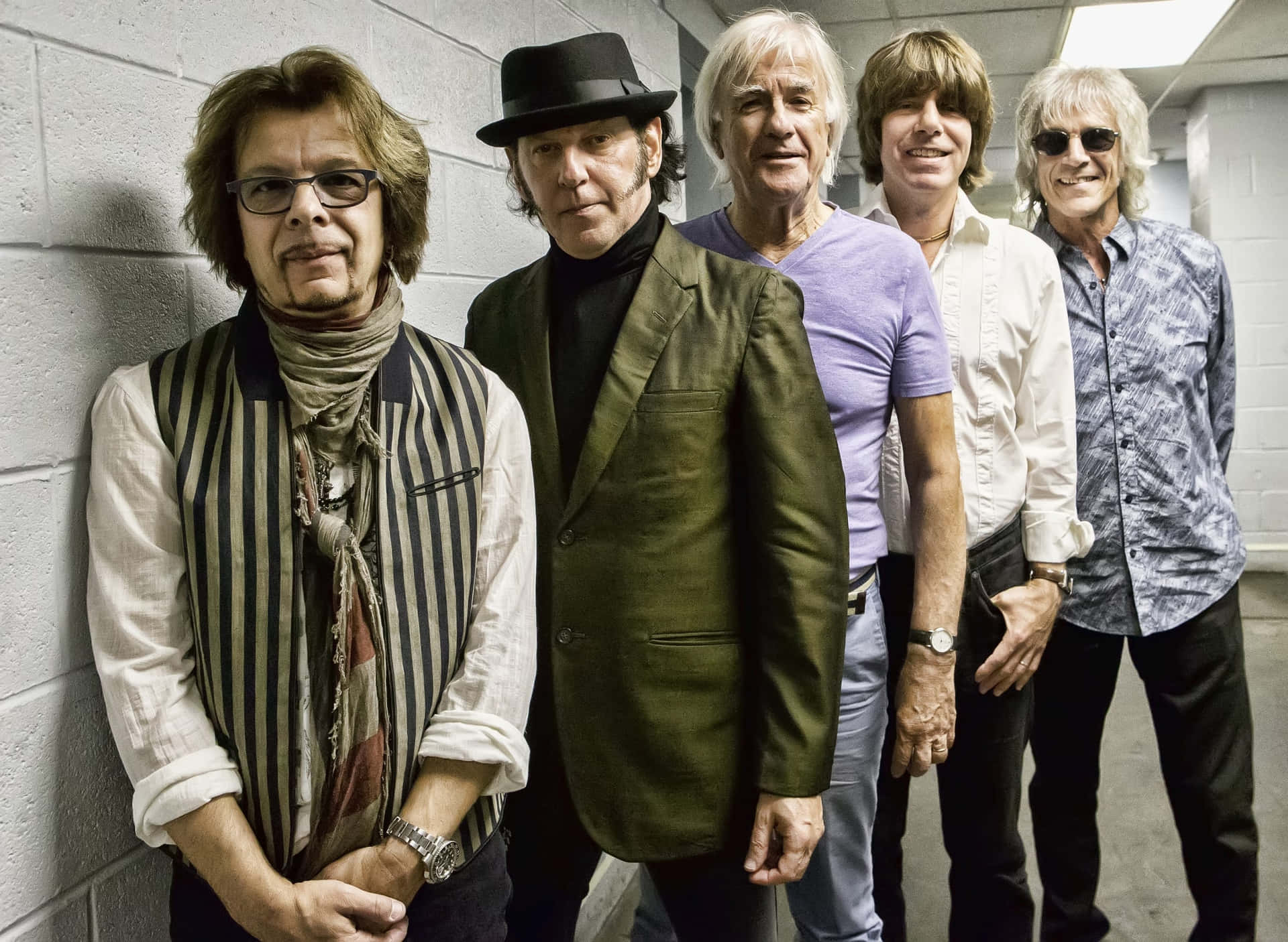 Old Rock Band The Yardbirds Reunion