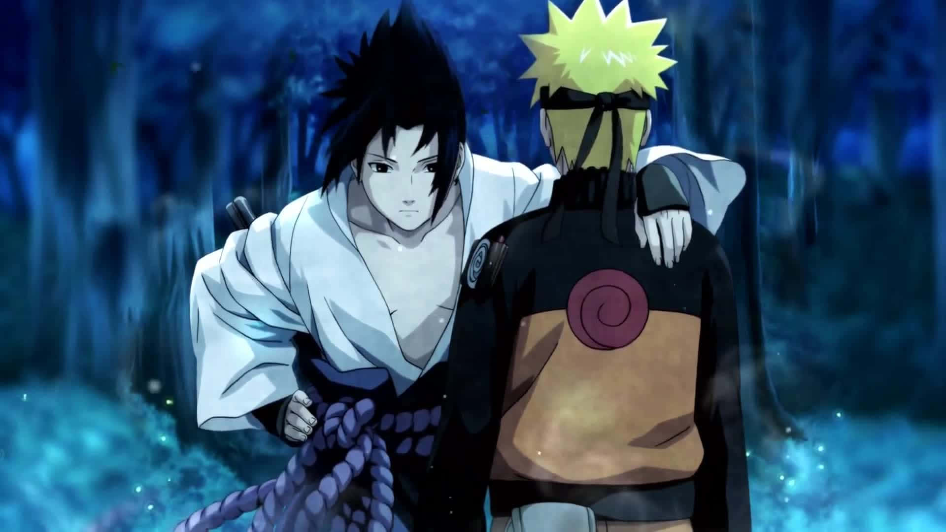 Old Sasuke, A Legendary Shinobi Of The Hidden Leaf Village. Background