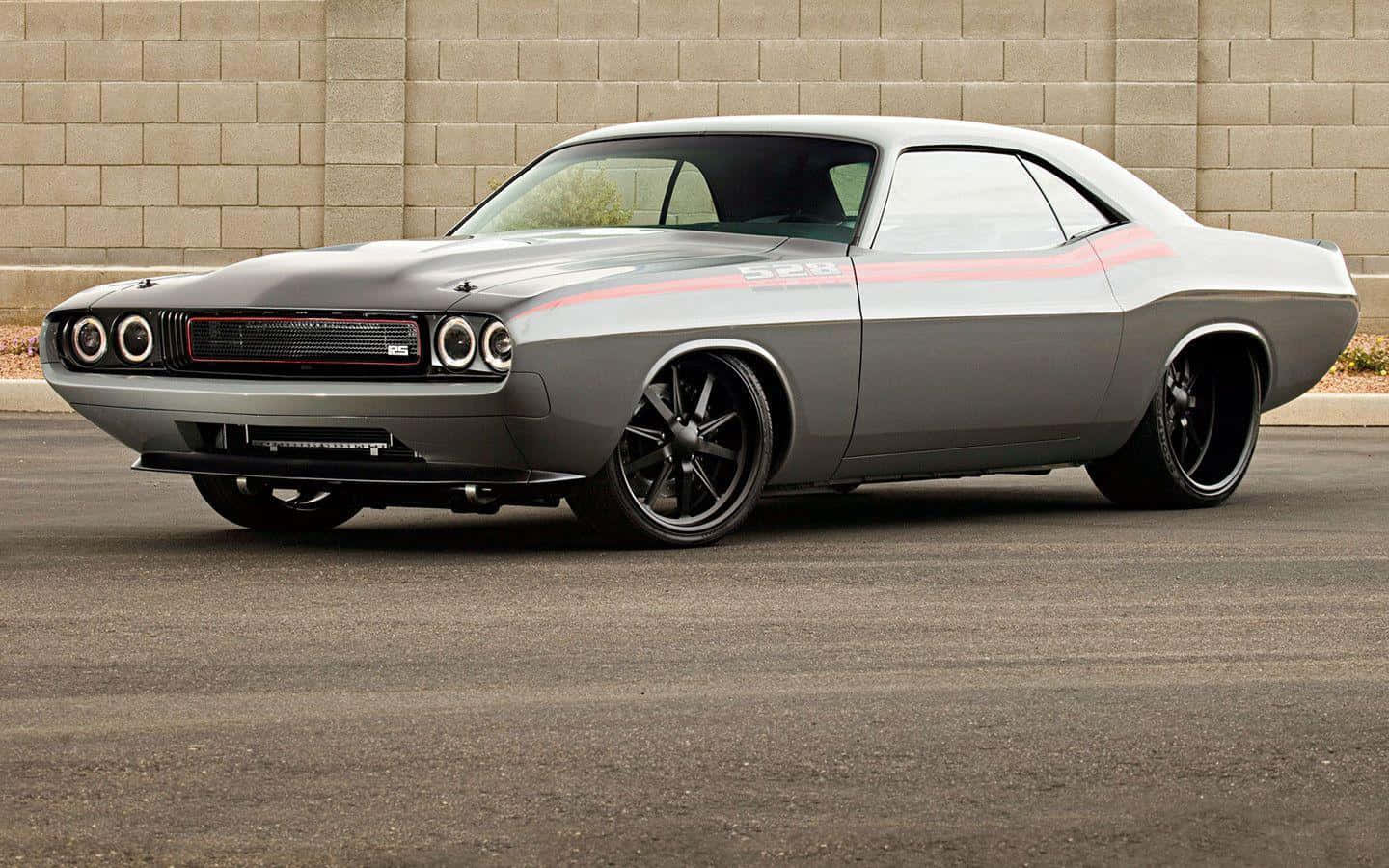 Old School Muscle Cars Theme Background