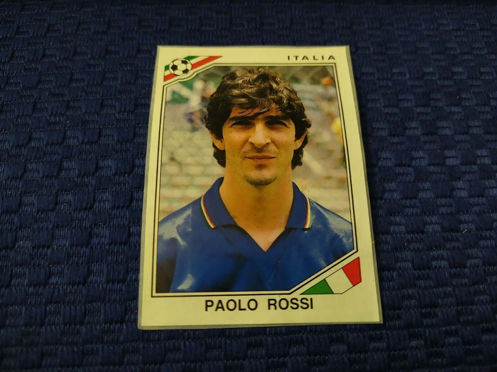 Old School Panini Paolo Rossi