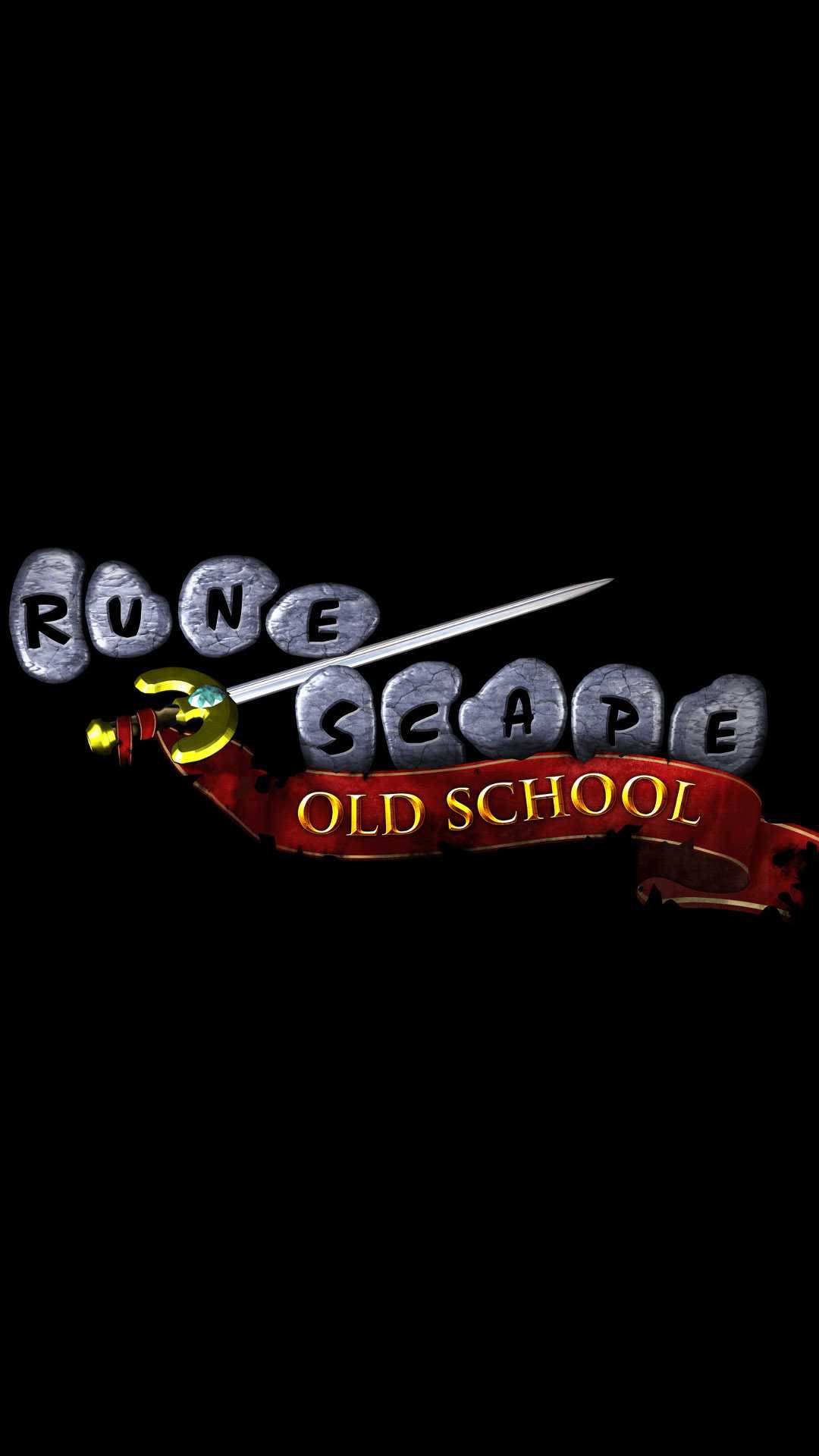 Old School Runescape - Vintage Video Game Logo